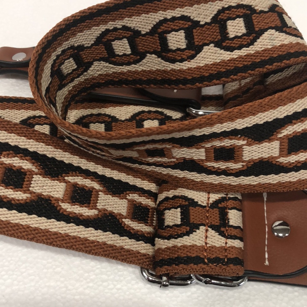 Brown Guitar Bag Strap - Picture 2 of 6